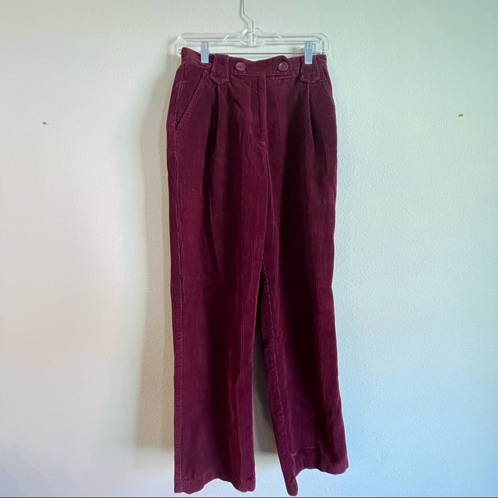🤩 Vintage Corduroy High Waisted Pants